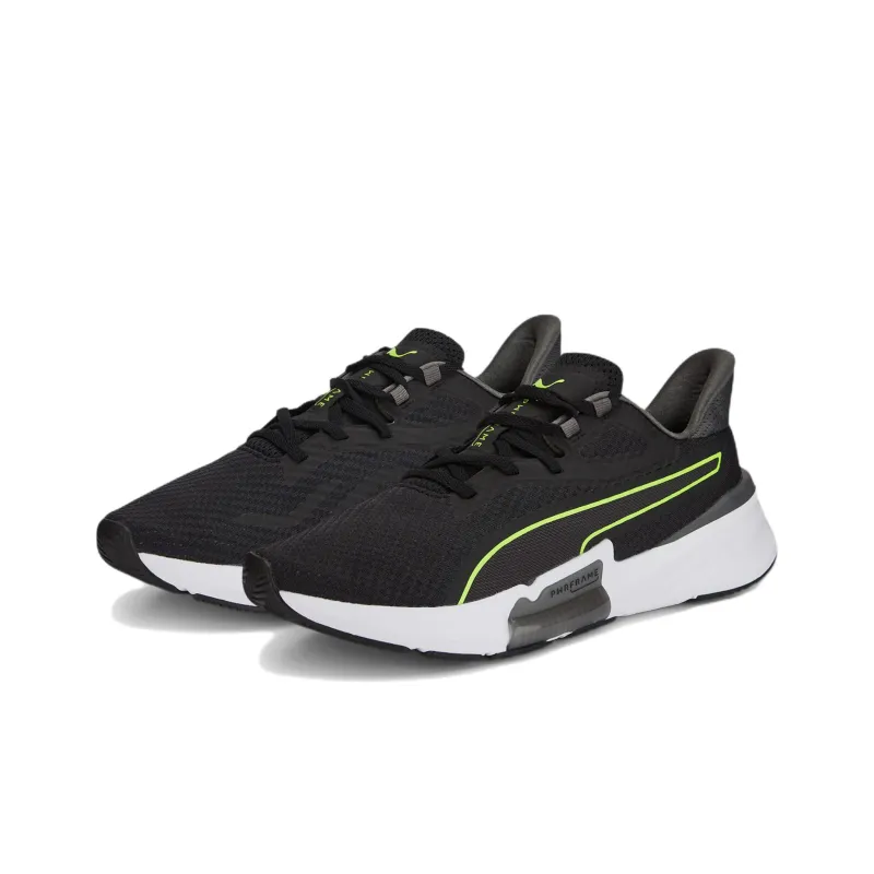 PUMA PWRFrame 'Black Lime Squeeze'-2
