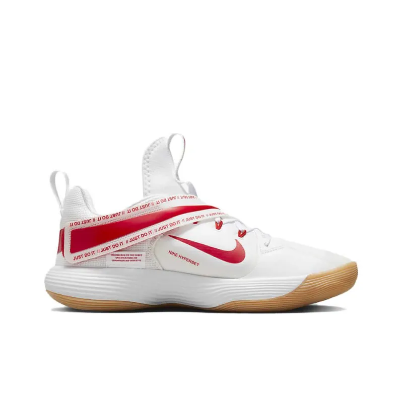 Nike React Hyperset White/Red-1