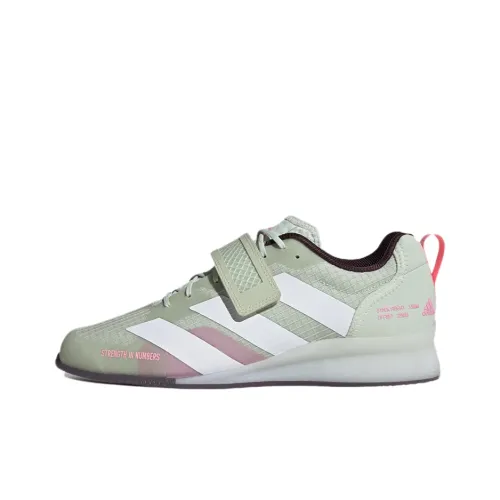 Adidas Adipower 3 Linen Green Cloud White Beam Pink