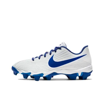 Nike Hyperdiamond 3 Keystone Cushioning Anti-Slip And Wear-Resistant Low-Top Training Shoes Women's White Blue
