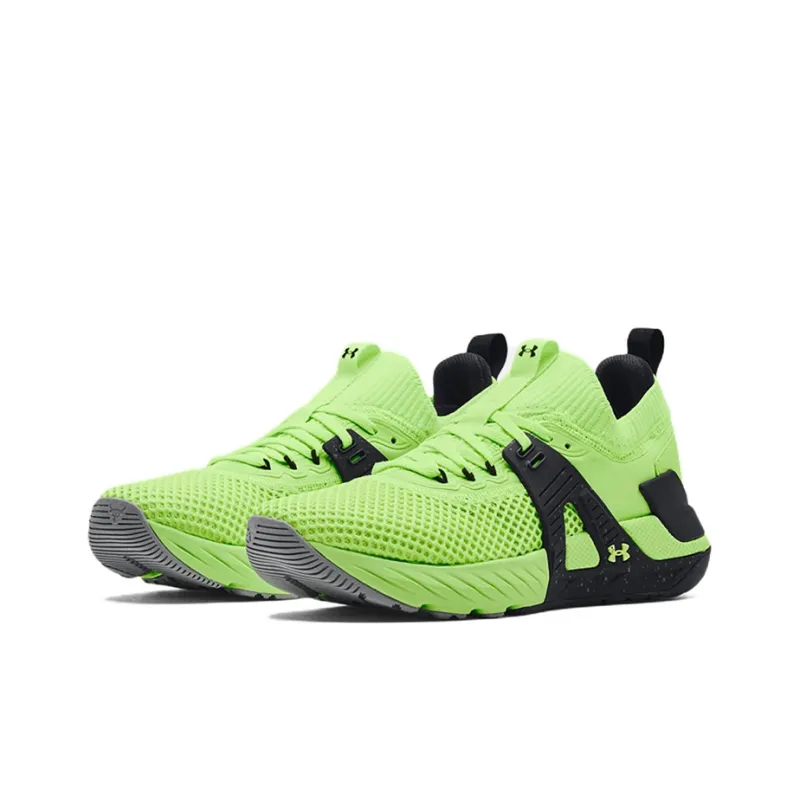 Under Armour Project Rock 4 Training Shoes 'Quirky Lime'-2