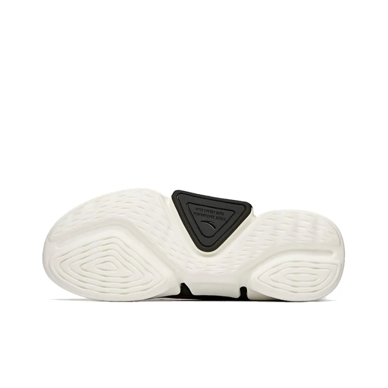 ANTA Variety Training Collection Training Shoes Men Low Top Pink/Navy Blue/Black/Ivory White-4