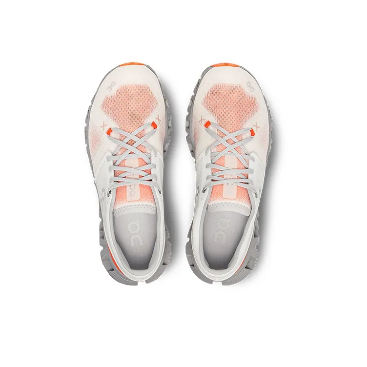 On Running Cloud X 3 Ivory Alloy Women's-3