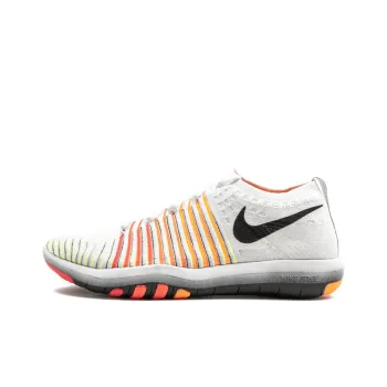 Nike Free Transform Training Shoes Women's Mid-Top White/Orange