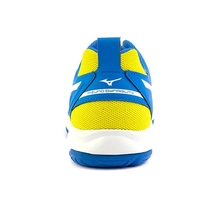 Mizuno Dynablitz Lightweight Breathable Volleyball Shoes Blue Yellow-3