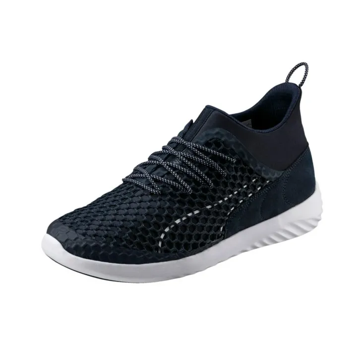 PUMA Bmw Motorsport Speed Cat Netfit Low-Top Training Shoes Men's Dark Blue-2