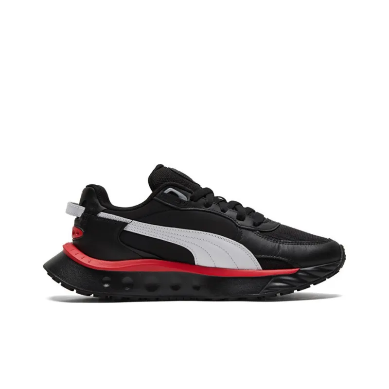 PUMA Wild Rider Route 'Black Poppy Red'-1
