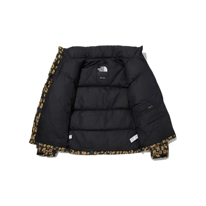 THE NORTH FACE 1996 Collection Down Jacket Women's Yellow Black-2