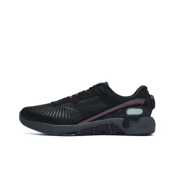 FILA XFT BOA Cushioning Wear Resistant Low Top Training Shoes Men's Black
