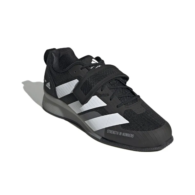 Adidas Adipower 3 Core Black Cloud White Grey Three-2