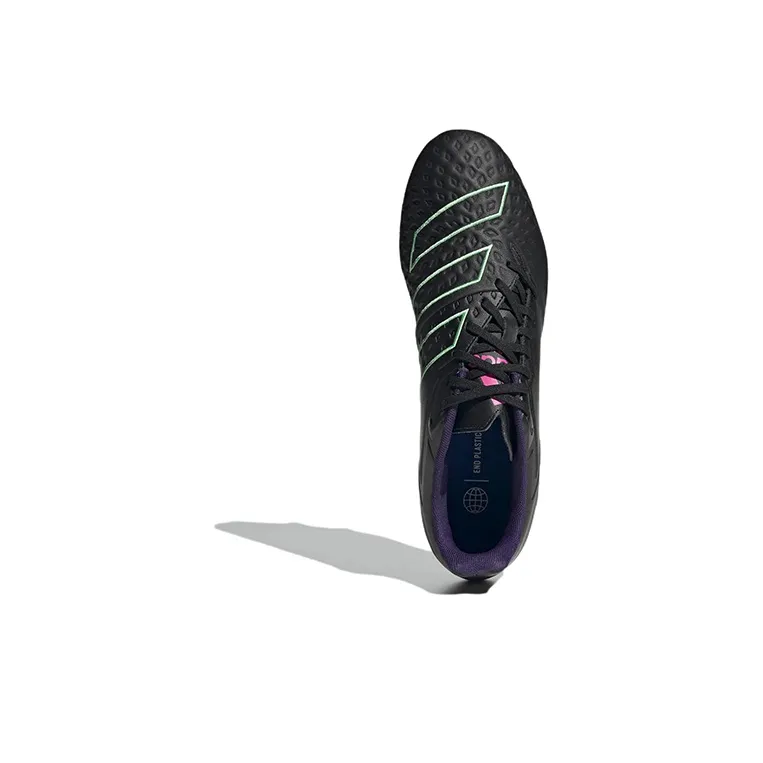 Adidas MALICE ELITE BOOTS SG Training Shoes Men Low-Top Black/Blue/Green-4