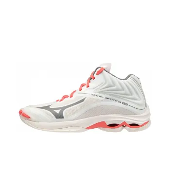 Mizuno Wave Lightning Z6 Training Shoes Unisex Mid-Top White/Orange