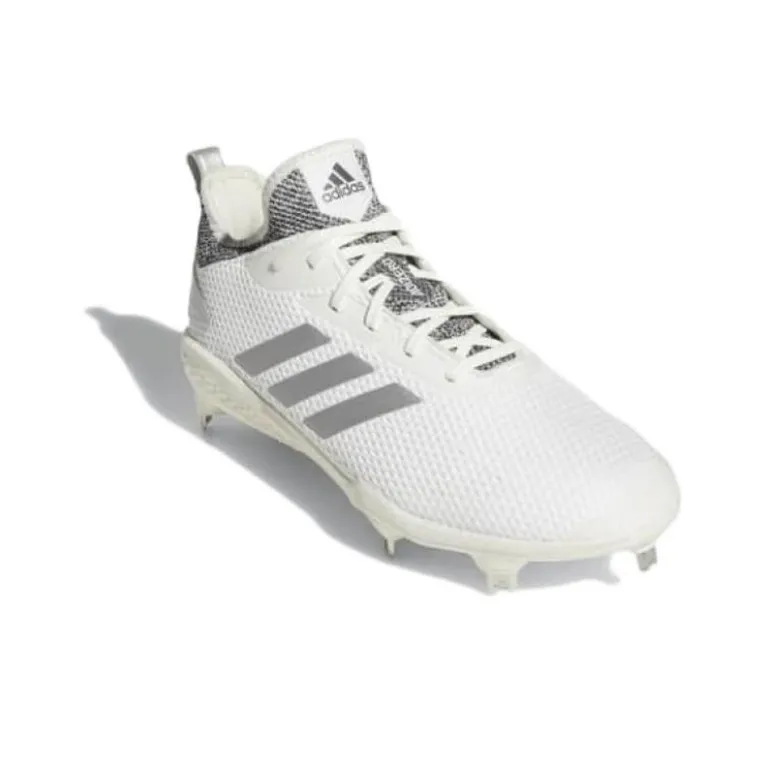Adidas Adizero Afterburner 5 Shoes 'White Silver'-2