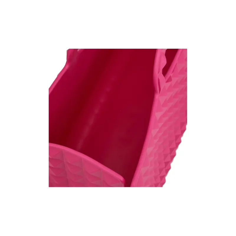 Valentino Rubber Tote Bag Shopping Bag Handbag Women's Pink-6