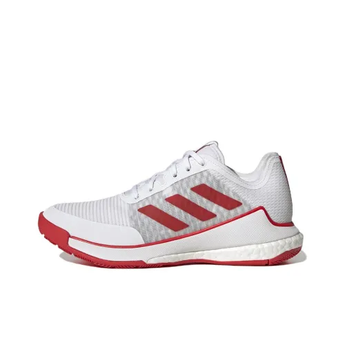 adidas Women's Crazyflight 'White Vivid Red'