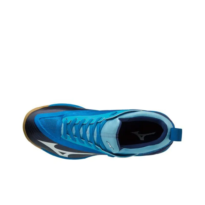 Mizuno Wave Drive Neo Low Tops Pingpong/Table Tennis Shoe Blue-2