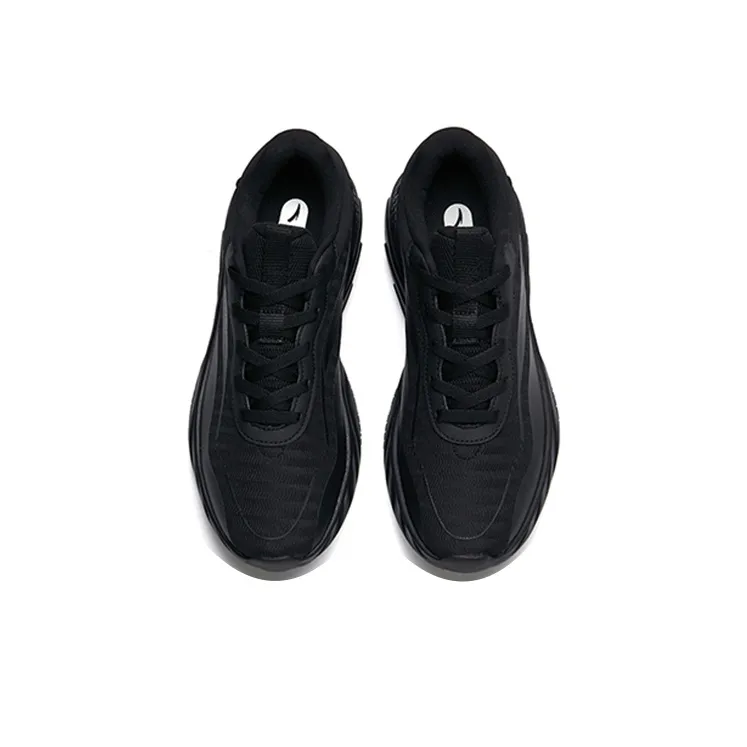 Anta Variety Training Collection Cushioning Lightweight Low Top Training Shoes Men's Black-3