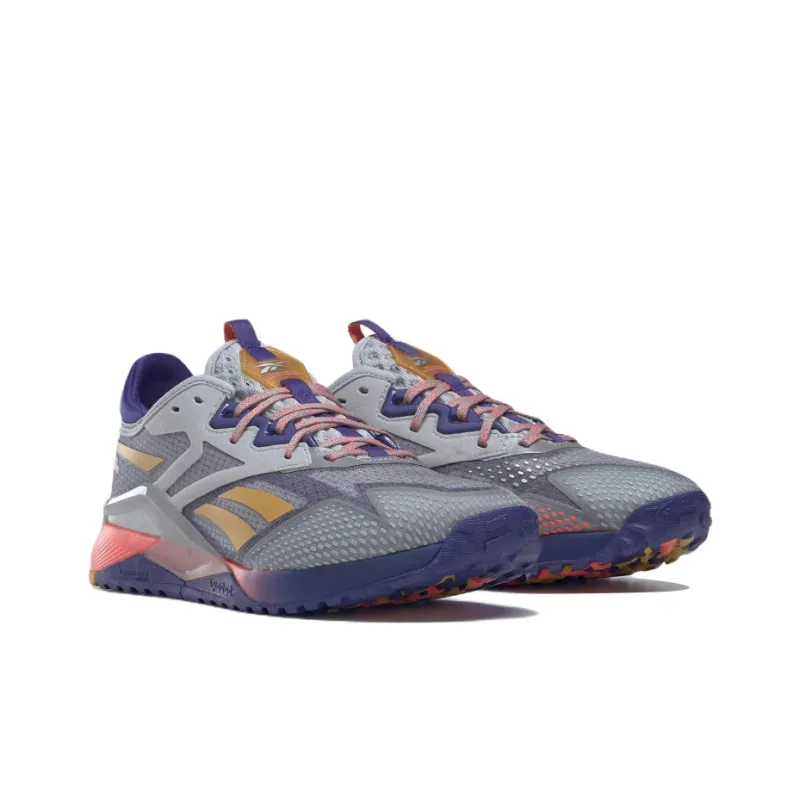 Reebok Women's Nano X2 Tr Adventure 'Grey Bold Purple' Women's-2