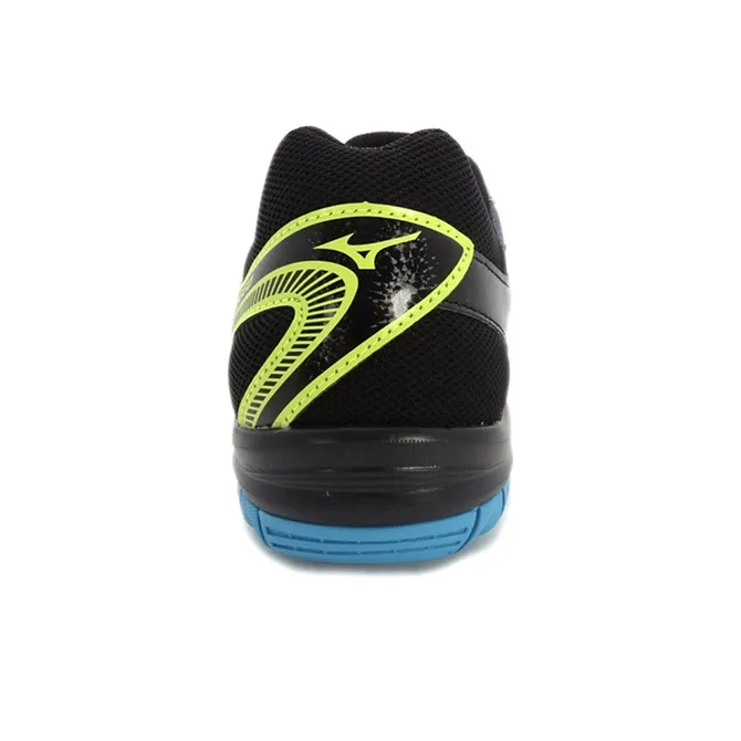 Mizuno Training Shoes Unisex Low Top Black/Blue/Yellow-3
