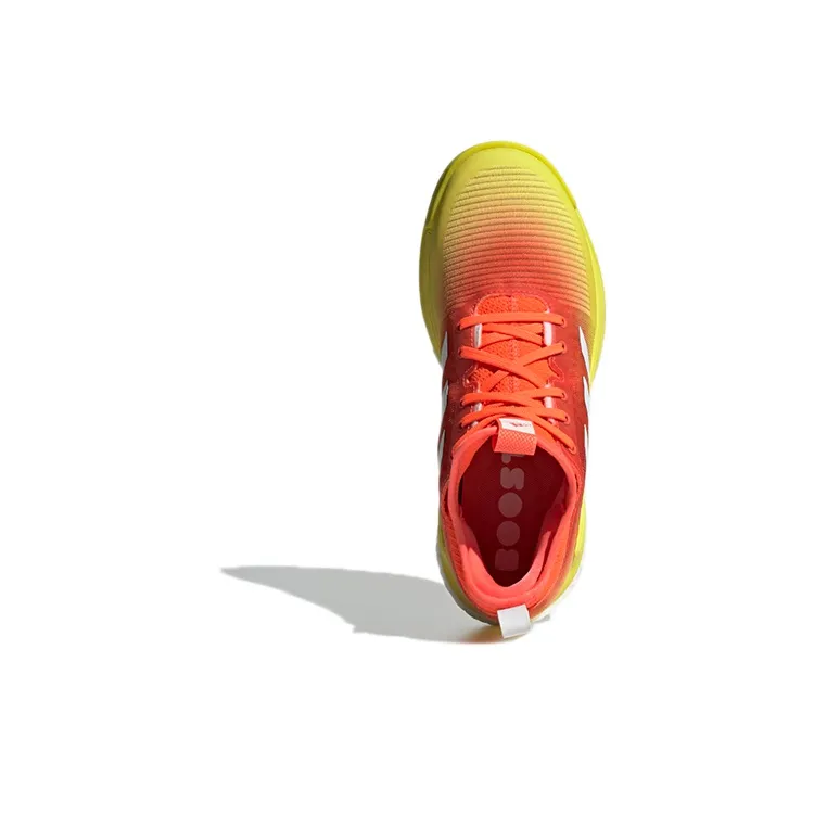Crazyflight Women's Adidas Mid 'Solar Red Acid Yellow' Women's-4