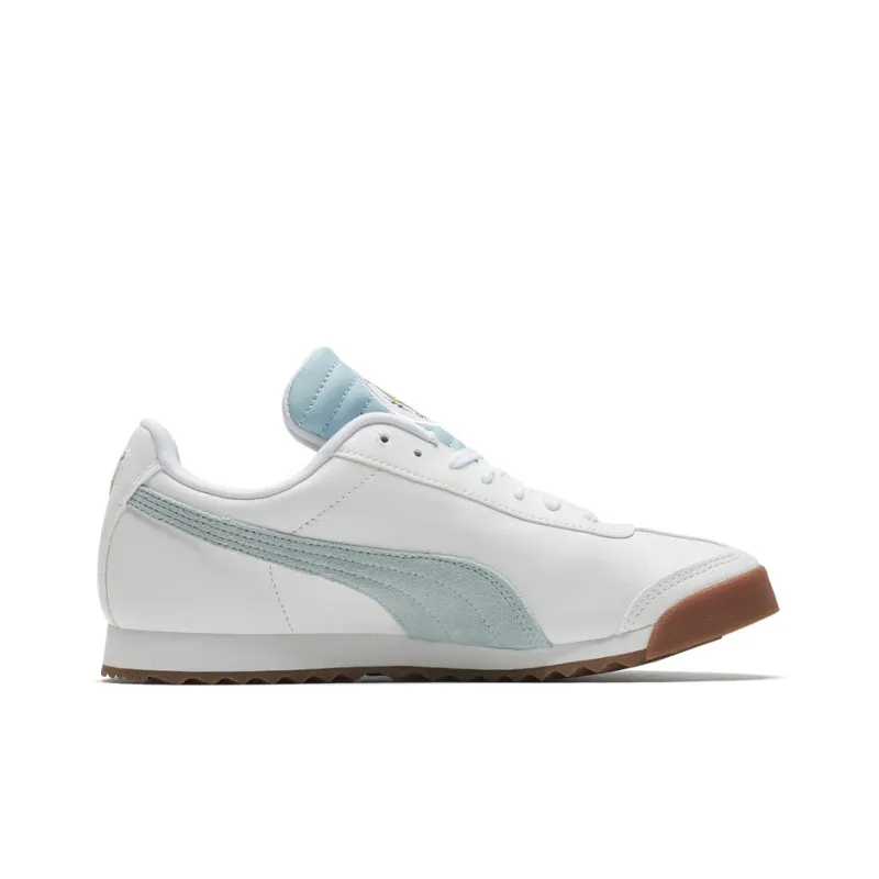 PUMA Roma Classic Running Shoes White/Blue-1