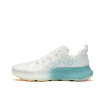 LiNing Wujie 4 Cushioning Anti Slip And Wear Resistant Low Top Training Shoes Men's White Blue
