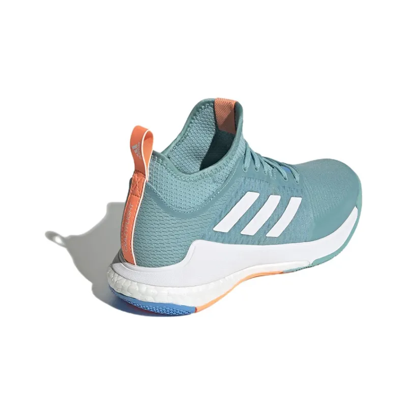 Adidas Crazyflight Volleyball Training Shoes Women's Mid Top Blue-3