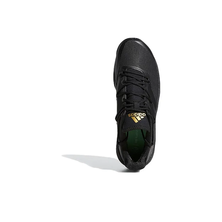 Adidas Afterburner 8 8 Turf Wear-Resistant Low-Top Training Shoes Men's Black-4
