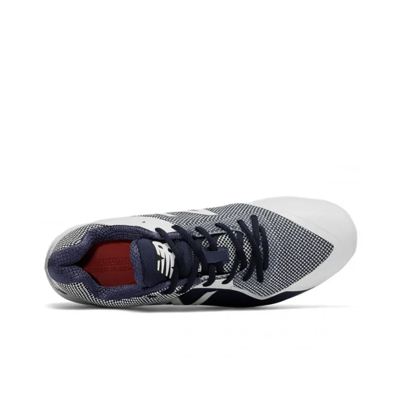 New Balance 4040 V4 TPU Anti-Slip And Wear-Resistant Lightweight Low-Top Training Shoes Men's White Dark Blue-2