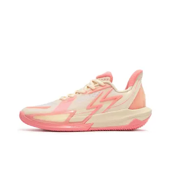 361° Big3 4.0 QUICK Low Top Basketball Shoes Women's Dune White