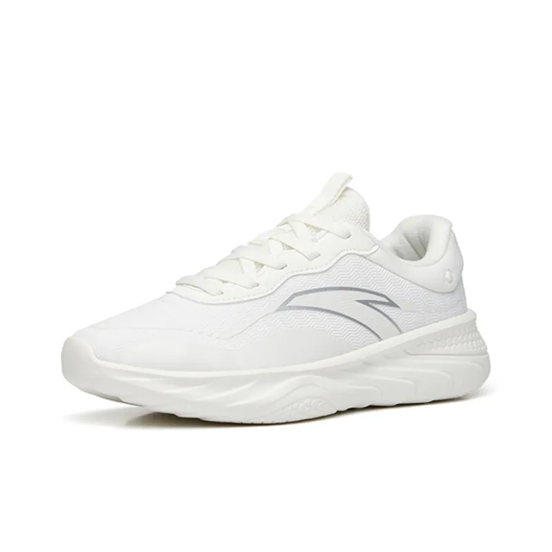 Anta Variety Training Collection Lightweight Cushioning Low Top Training Shoes Men's White-2
