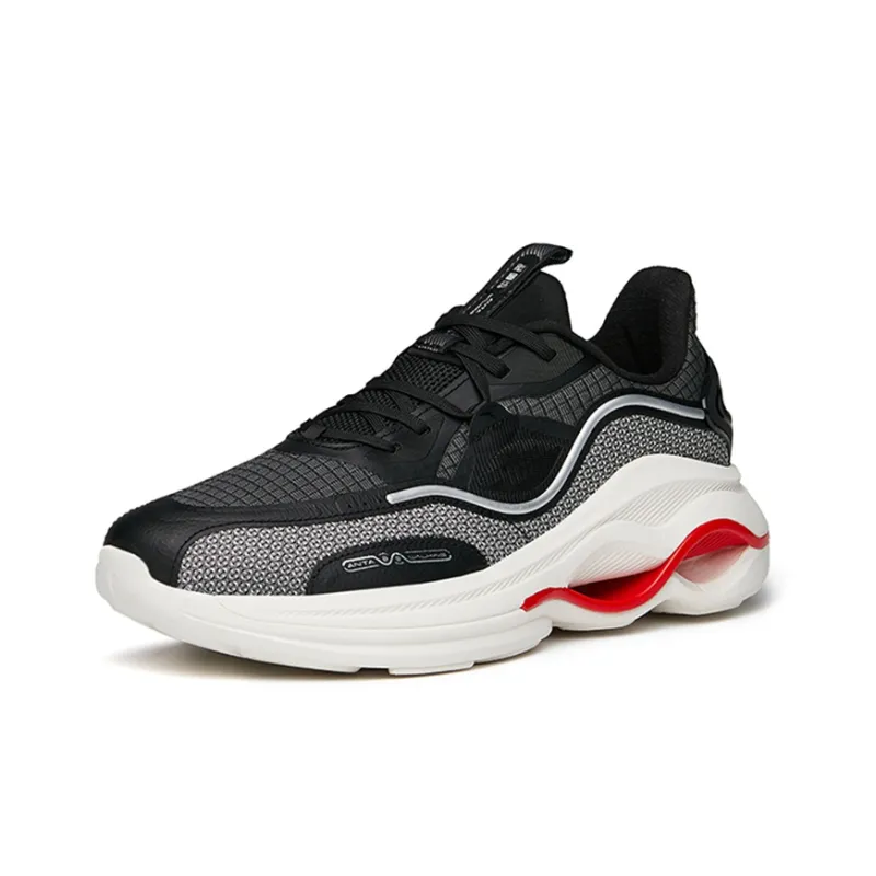 Anta Variety Training Collection Low Top Training Shoes Men's Black Red White-2