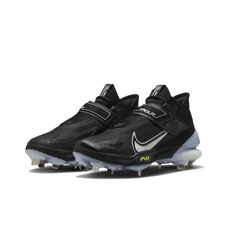 Nike Force Zoom Trout 8 Elite 'Black White Volt'-2