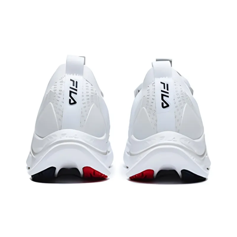 FILA RHYTHM Durable Breathable Low Top Training Shoes Women's FILA White-3