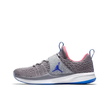 JORDAN Trainer 2 Flyknit Grey Racer Blue