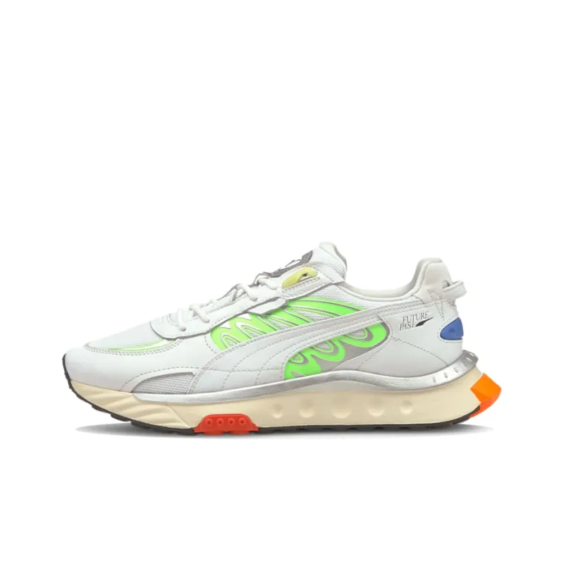 PUMA Wild Rider Techno 'White Green Glare'-0