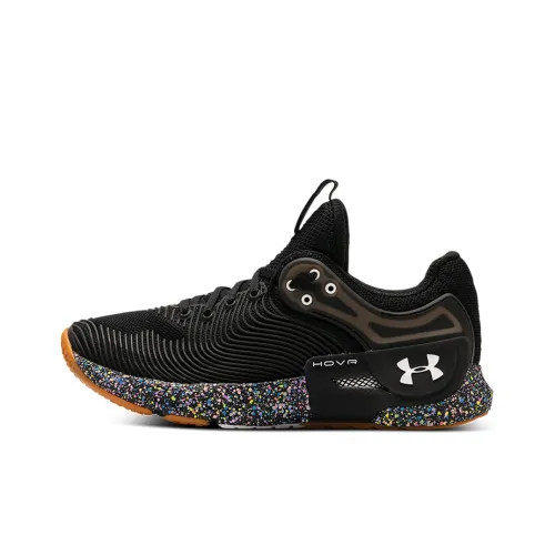 Under Armour Hovr Apex 2 Speckle Sports Shoes Black Women's