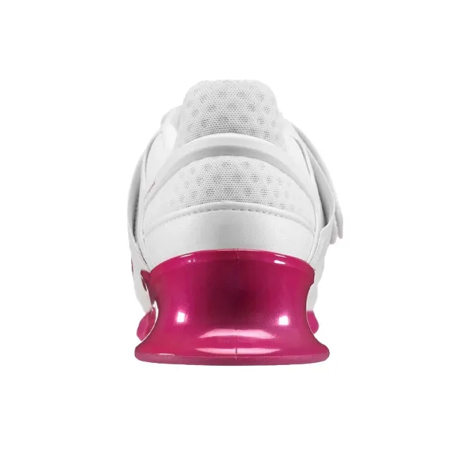 Reebok Legacy Lifter Cushioning Anti-Slip And Wear-Resistant Coverage Low-Top Training Shoes Women's White Pink-2