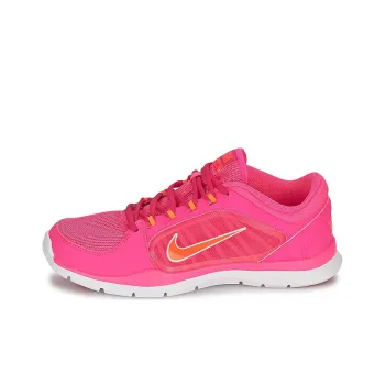 Nike Flex Trainer 4 Cushioning Anti-Slip And Wear-Resistant Support Lightweight Low-Top Training Shoes Women's Pink