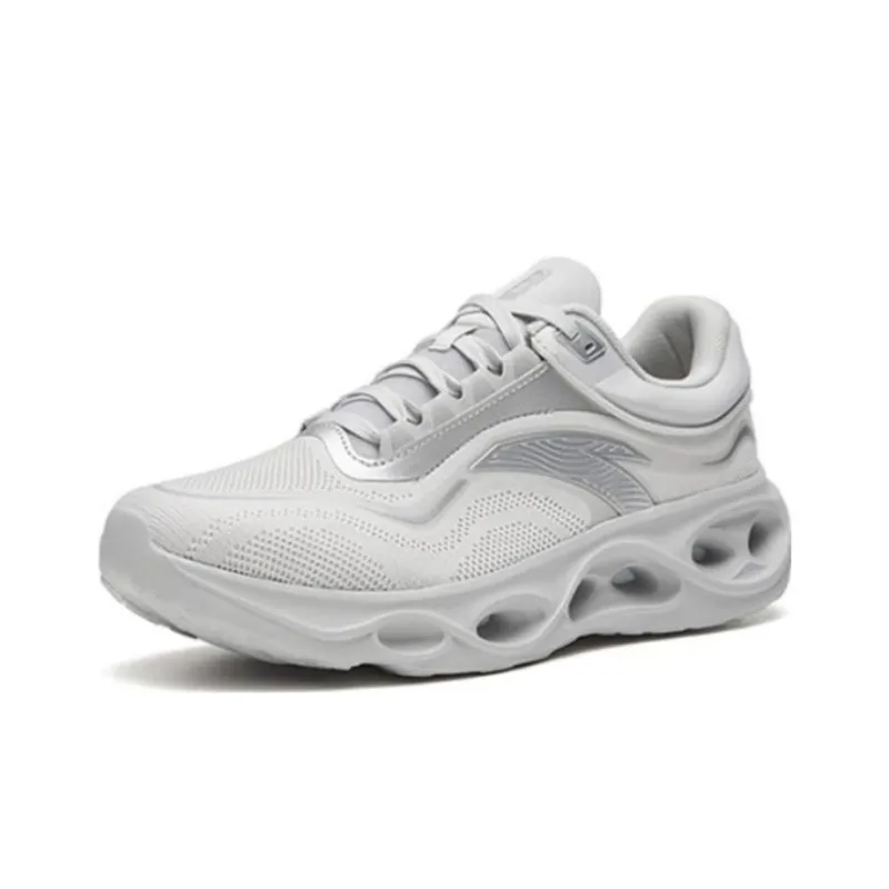 Anta Abrasion Resistant, Breathable, Lightweight Low Top Training Shoes Men's Microchip Gray-2
