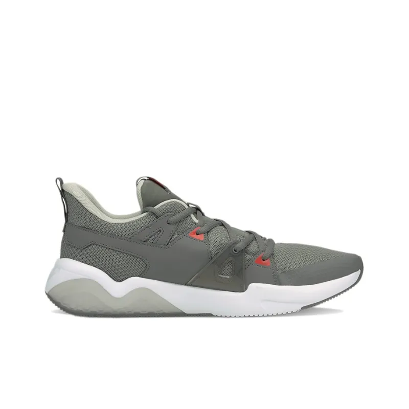 PUMA Cell Fraction Training Shoes Men Low-Top Gray/Red-1