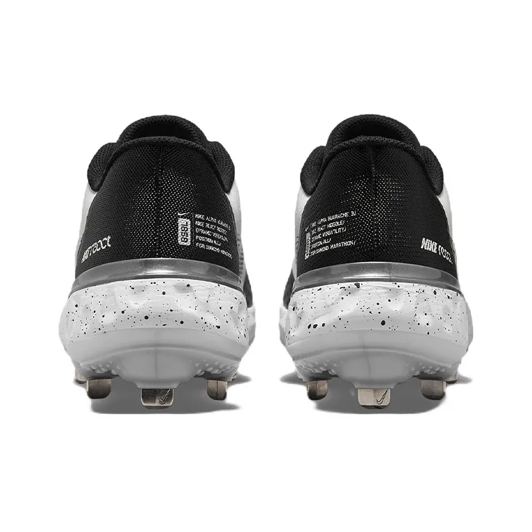 Nike Alpha Huarache Elite 3 Low 'White Black'-4