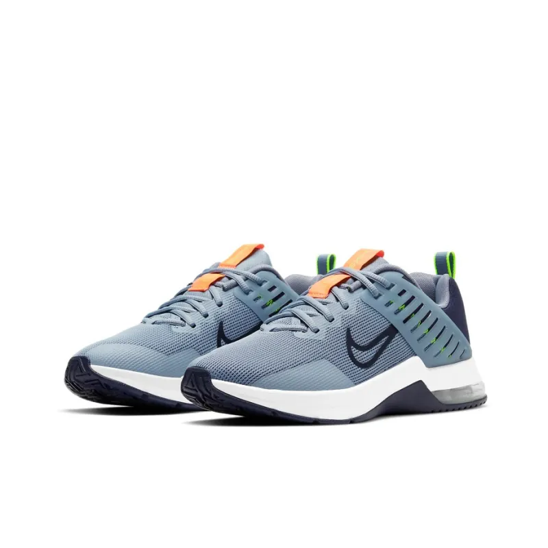 Nike Air Max Alpha Trainer 3 Cushioning Anti Slip And Wear Resistant Low Top Training Shoes Men's Gray Blue Black-2