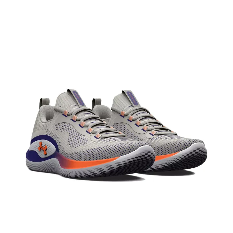Under Armour Flow Dynamic 'Grey Blue Orange'-2