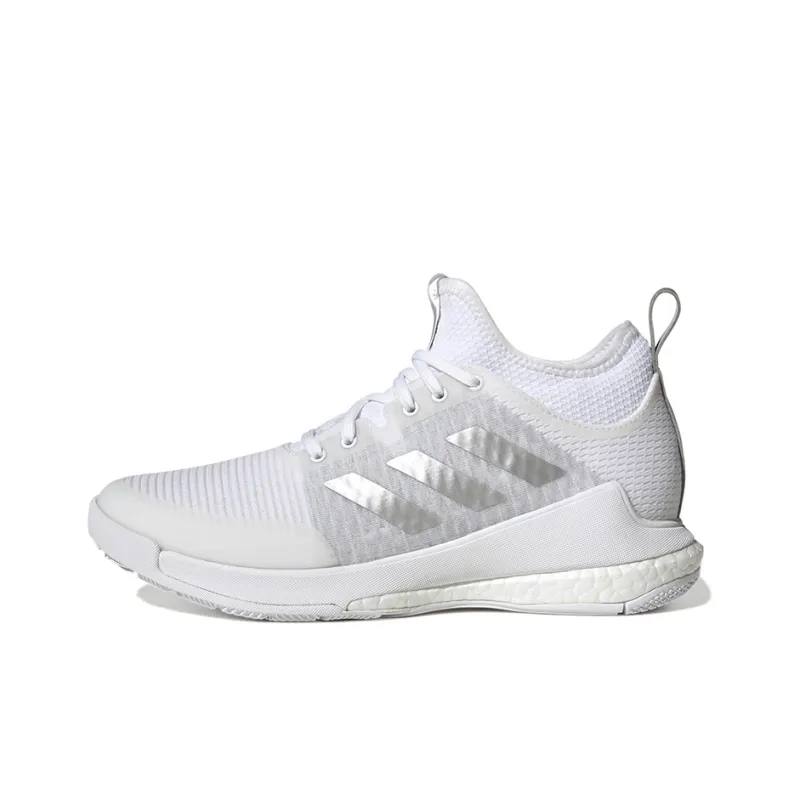 Crazyflight Women's Adidas Mid 'White Silver Metallic' 2022 Women's-0