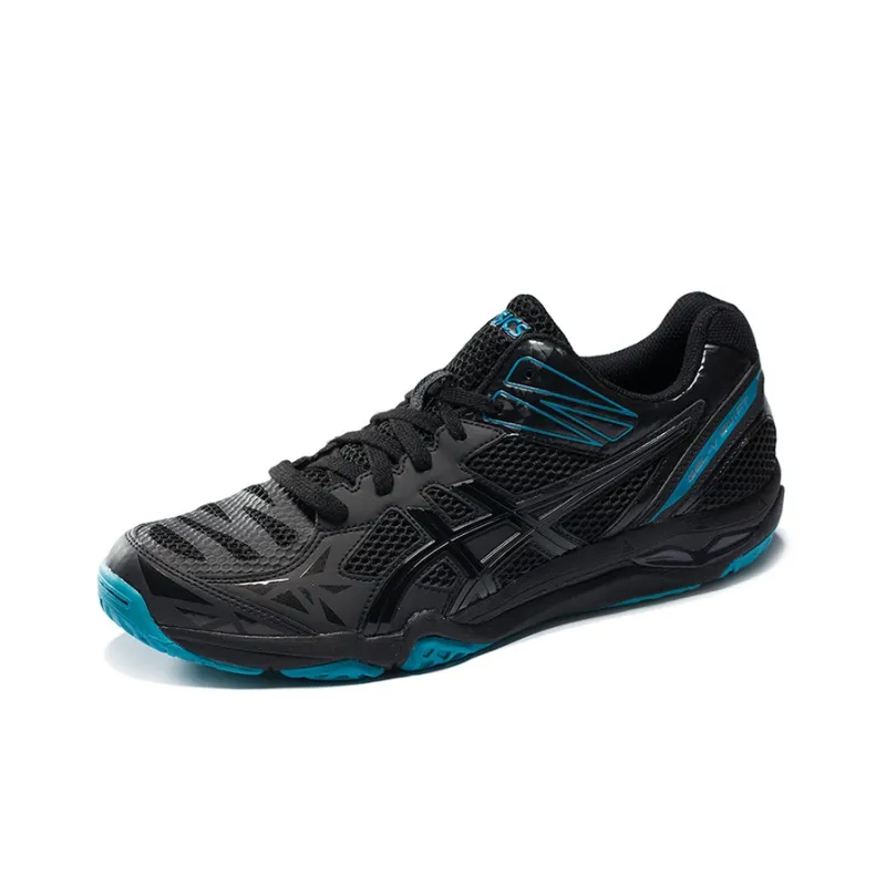 Asics Gel V Swift Cv Lo Low Top Volleyball Shoes Black/Blue-1