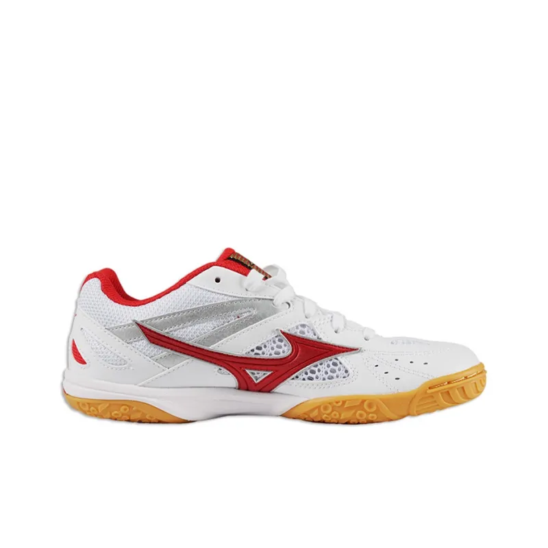 Mizuno Wave Drive Training Shoes Unisex Low Top White/Red-1