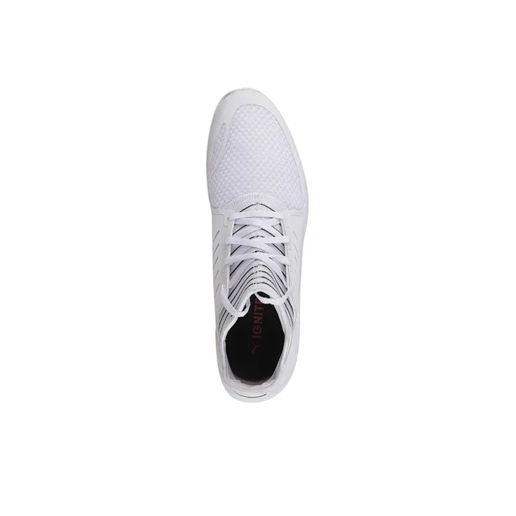 PUMA Ferrari Evo Cat Mace Low Top Running Shoes White-2