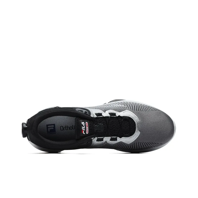 FILA Xft Boa Athletics Shoes 'Grey Black Silver'-2