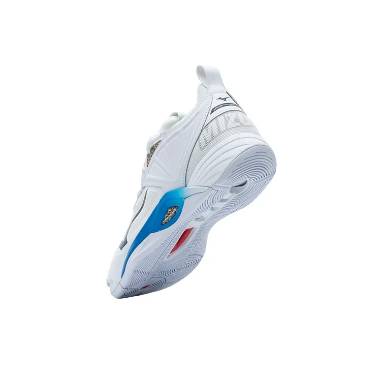 Mizuno Wave Momentum 2 'White Blue'-4